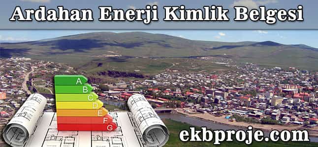 Ardahan Enerji Kimlik Belgesi 